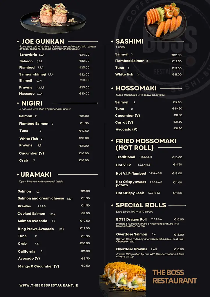 Menu_The Boss Restaurant_Drumcondra_image_4