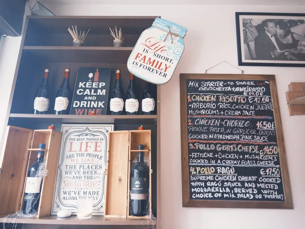 Menu_Dall'Italiano Restaurant Glasnevin_Drumcondra_image_1