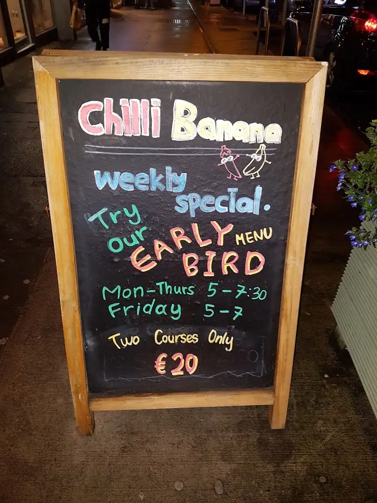 Menü_Chilli Banana_Drumcondra_Bild_3