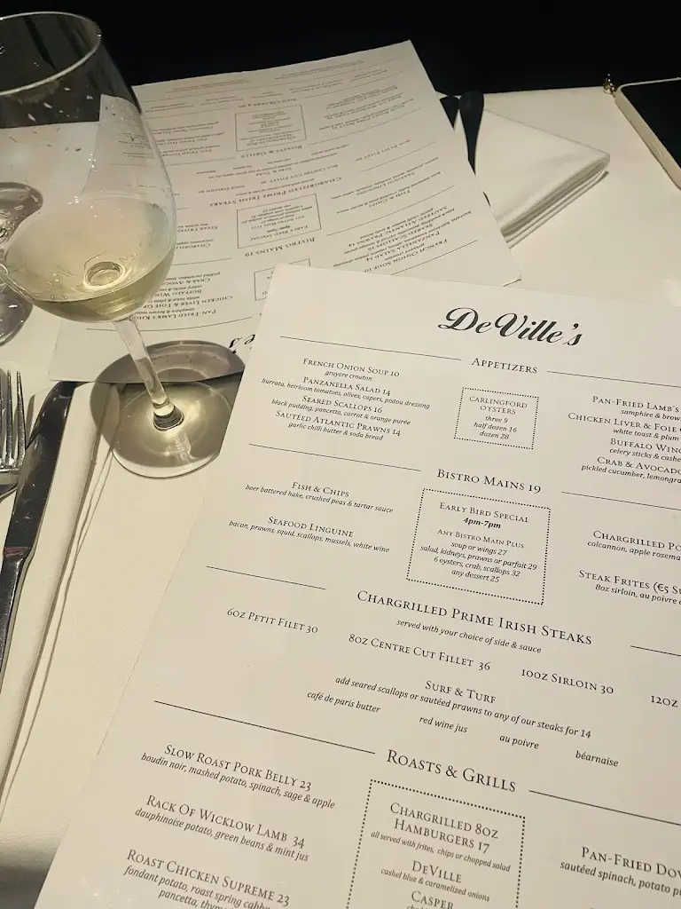 Menu_DeVille's_Dalkey_image_4