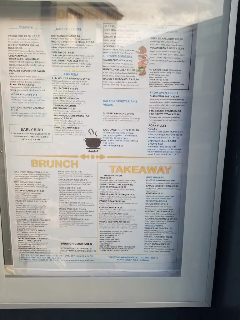 Menu_Ragazzi Restaurant_Dalkey_image_3