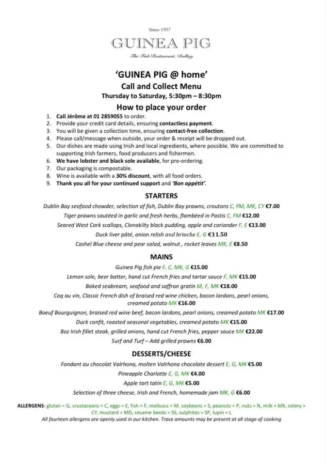Menu_Guinea Pig Restaurant_Dalkey_image_3