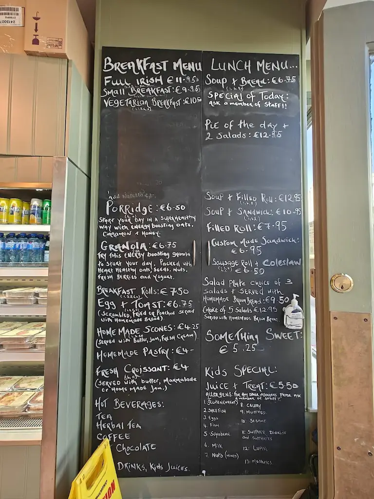 Menu_The Country Bake_Dalkey_immagine_1