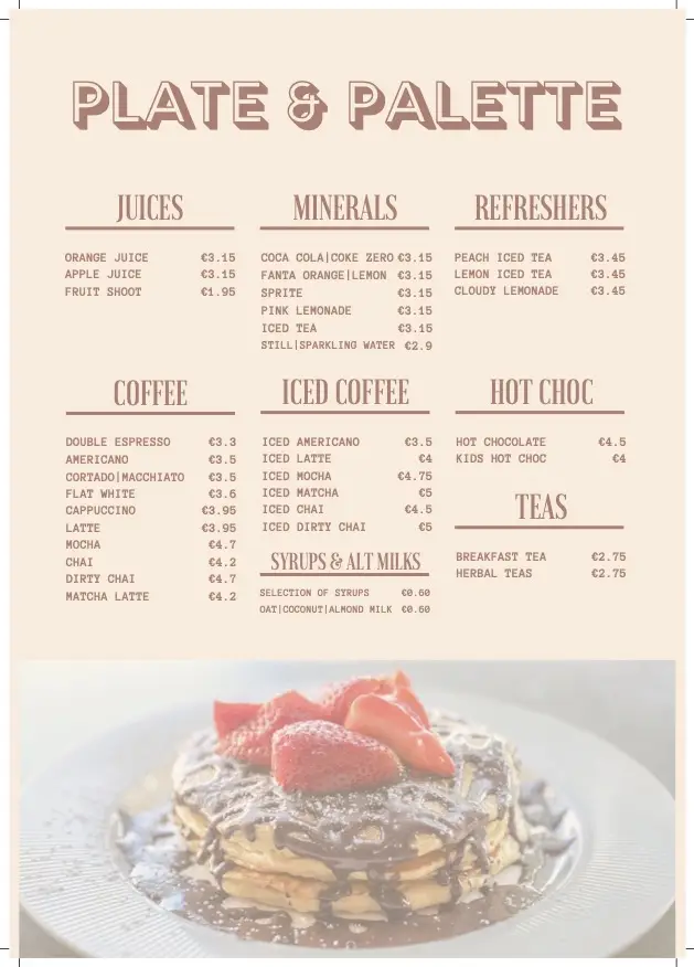 Menu_Plate and Palette Cafe_Dunshaughlin_image_1