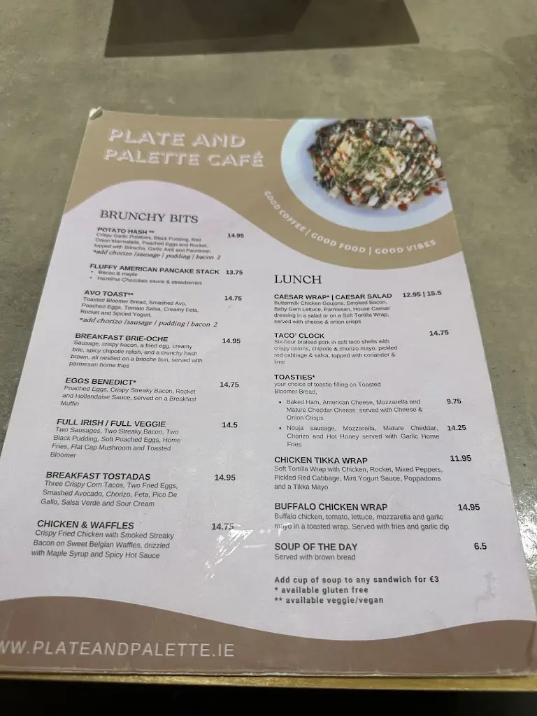 Menu_Plate and Palette Cafe_Dunshaughlin_image_3