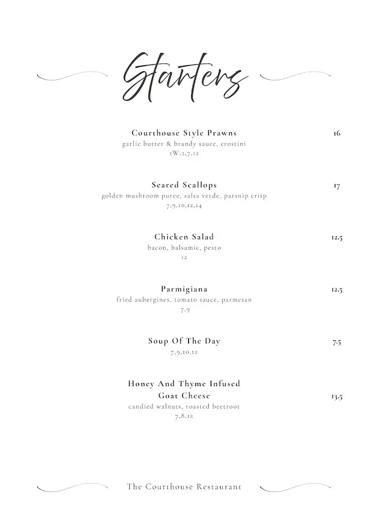 Menu_The Courthouse Restaurant_Kinlough_image_2