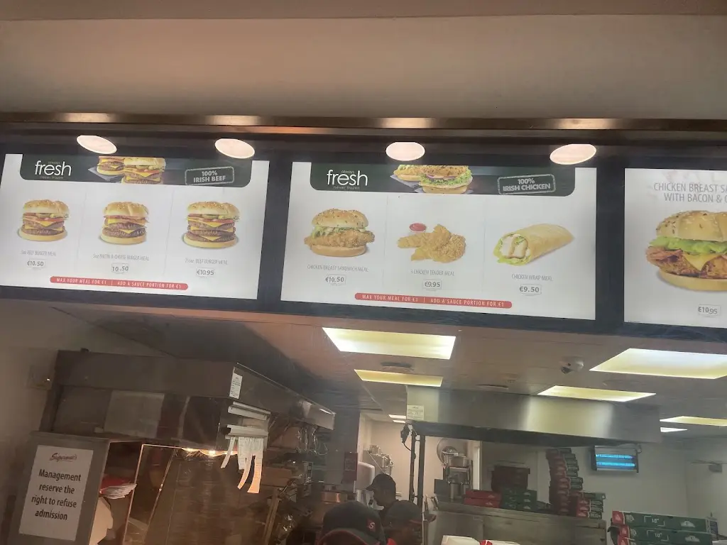 Menu_Supermac's & Papa John's Tallaght_Firhouse_imagen_1