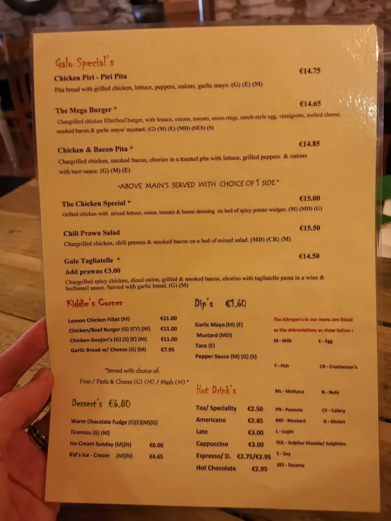 Menu_Casa d'Galo Chargrill_Enniscorthy_image_3