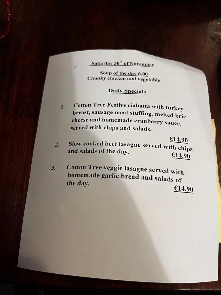Menu_Cotton Tree Cafe_Enniscorthy_image_2