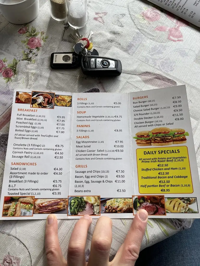 Menu_Abbey restaurant_Enniscorthy_image_2