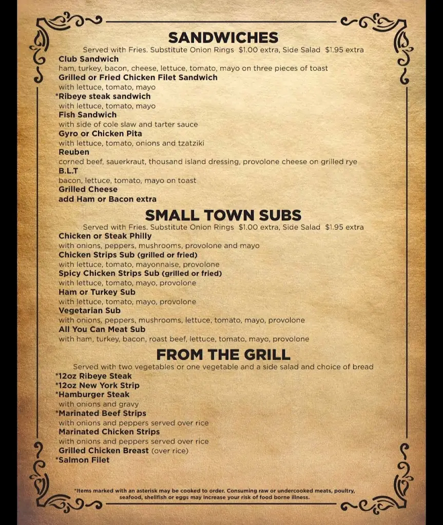 Menu_The Tolka House_Glasnevin_image_2