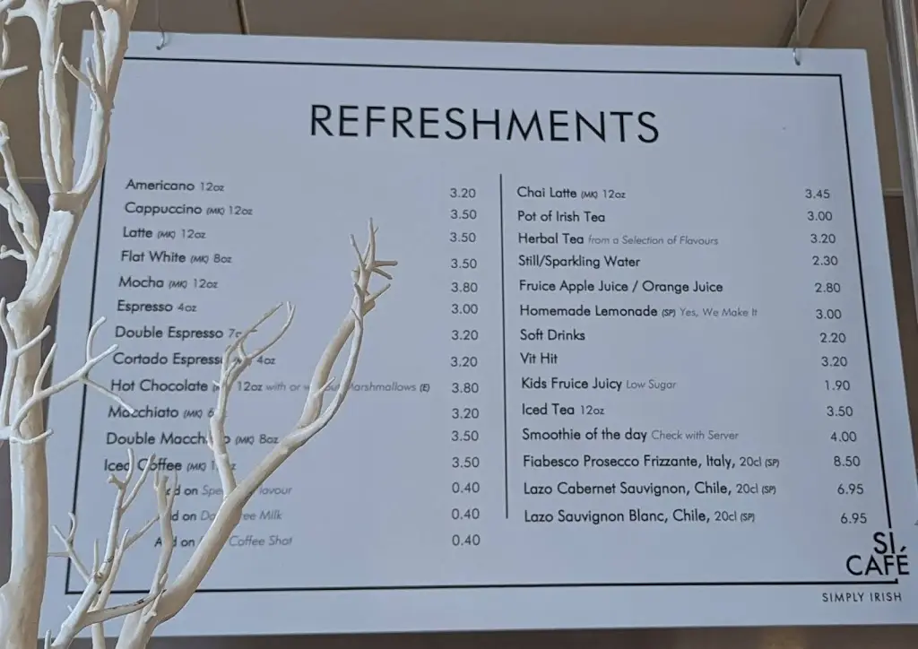 Menu_The Tower Cafe_Glasnevin_immagine_3