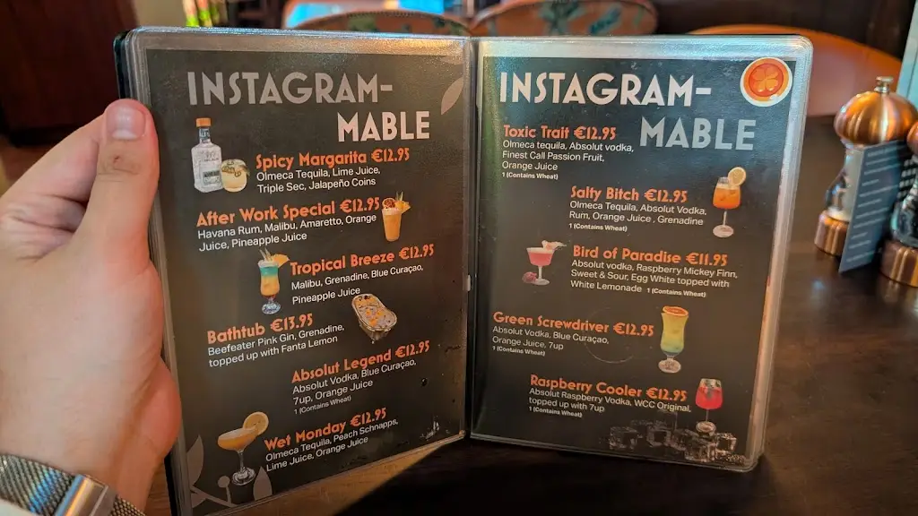 Menü_Botanic House Restaurant_Glasnevin_Bild_4