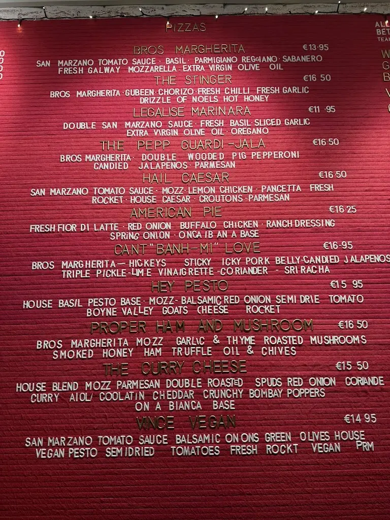 Menu_The Dough Bros_County Galway_image_1