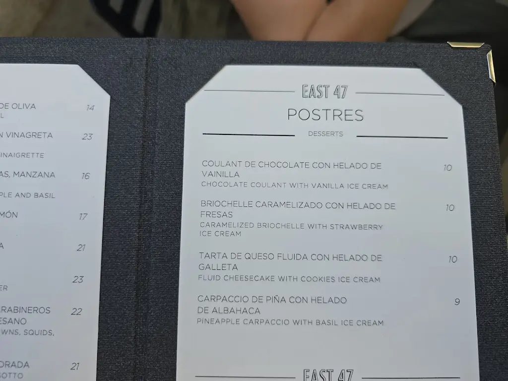 Menu_Table Forty One_Gorey_immagine_1