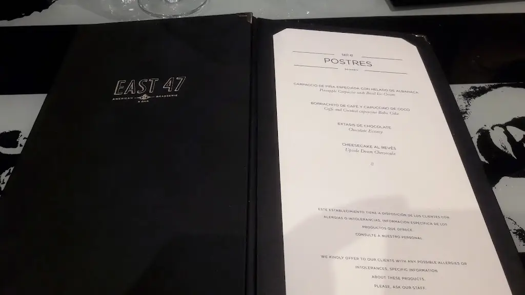 Menu_Table Forty One_Gorey_immagine_2