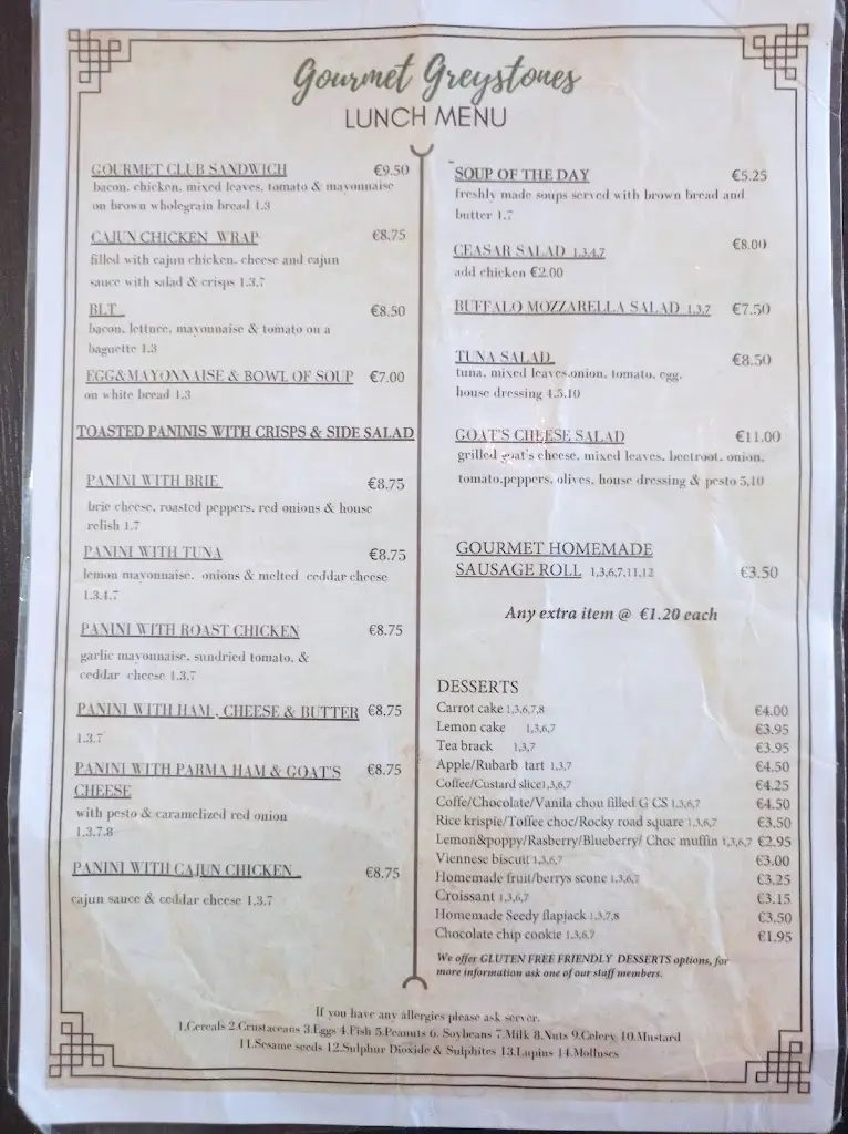 Menu_Gourmet Greystones_Greystones_image_3