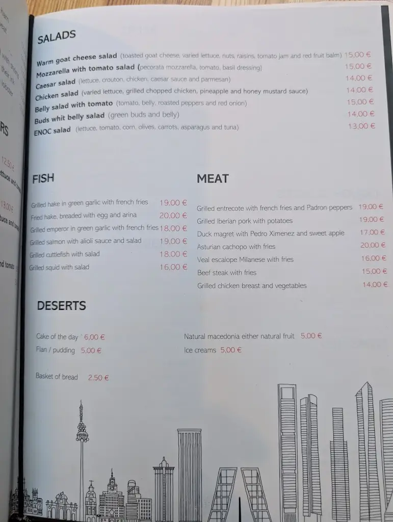 Menu_Firecastle Kildare_Kildare_image_2