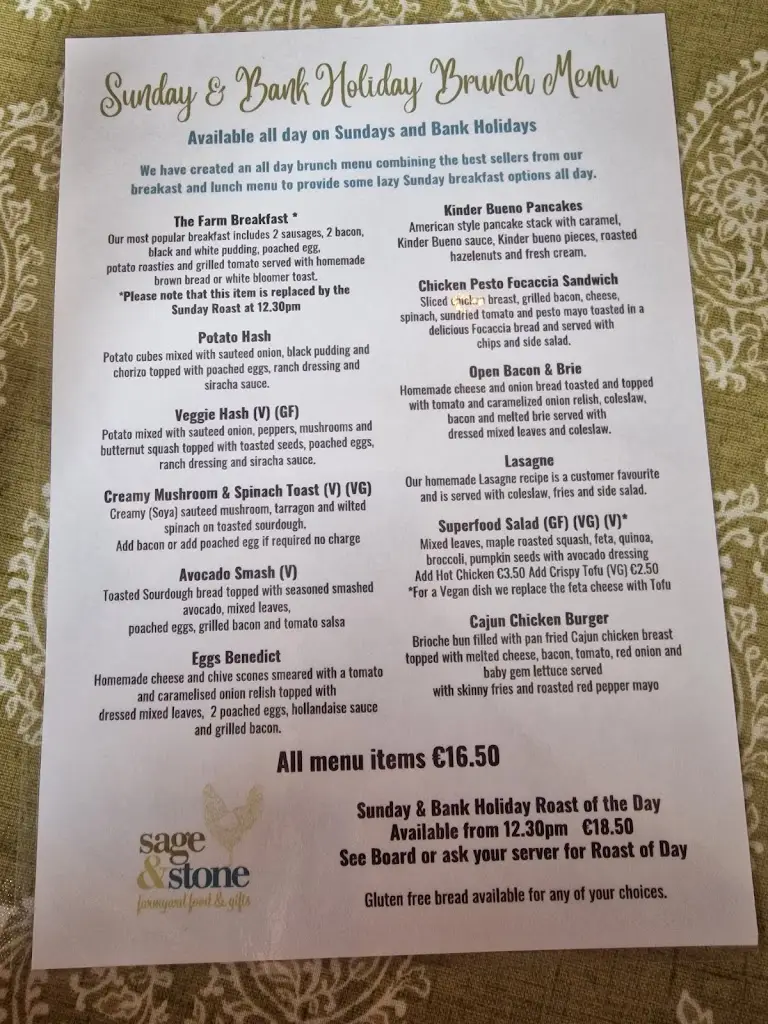 Menu_Sage & Stone_Kentstown_image_2