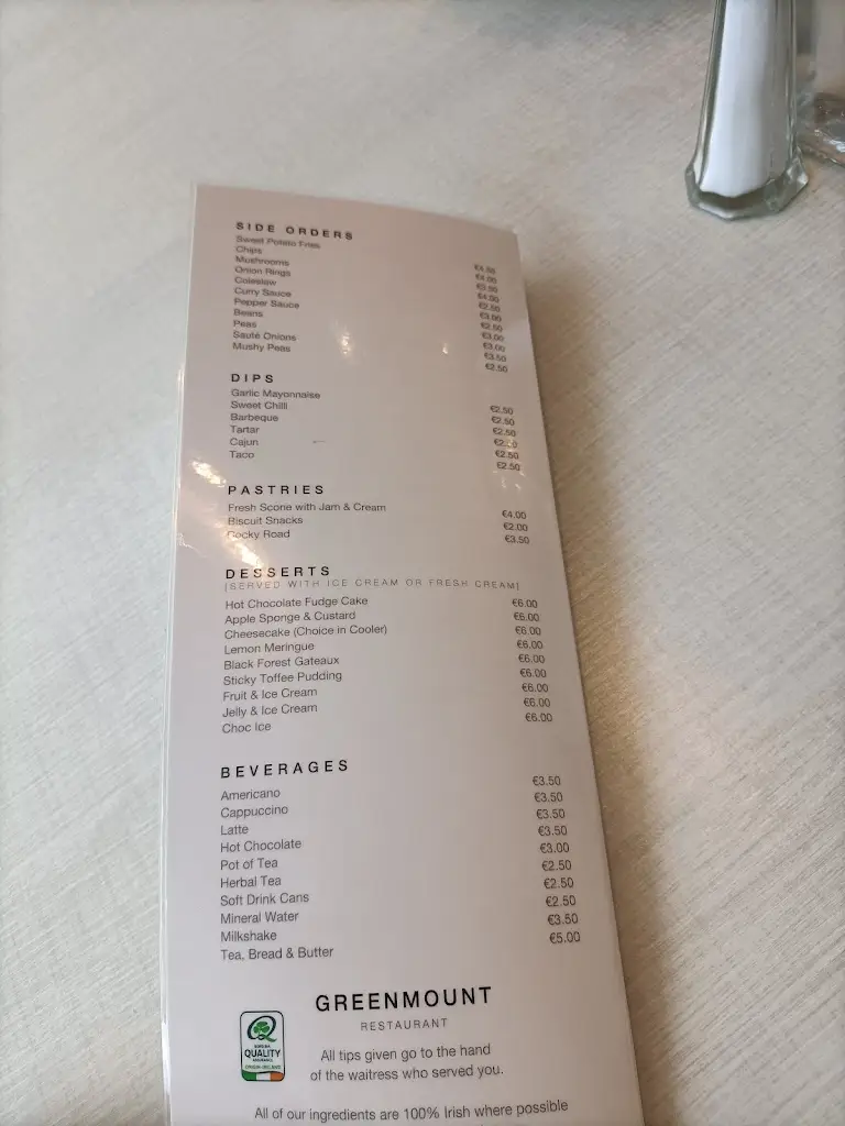 Menu_Greenmount_Dundalk_image_1