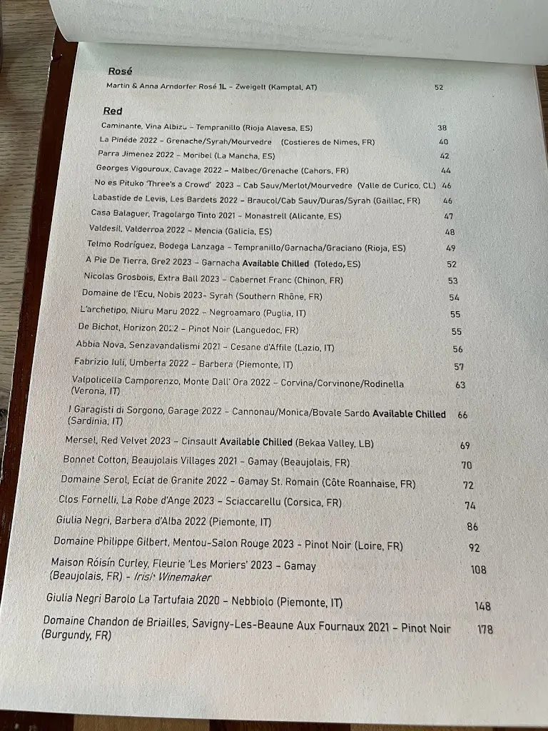 Menu_Kai Restaurant_County Galway_image_1