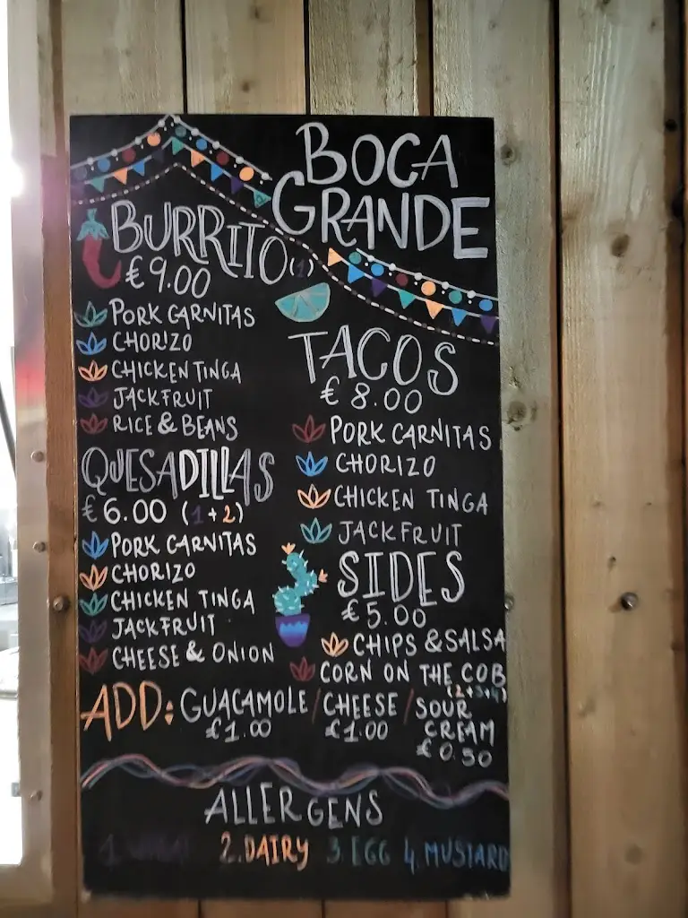 Menu_Boca Grande Foods Ltd_Dundalk_image_3