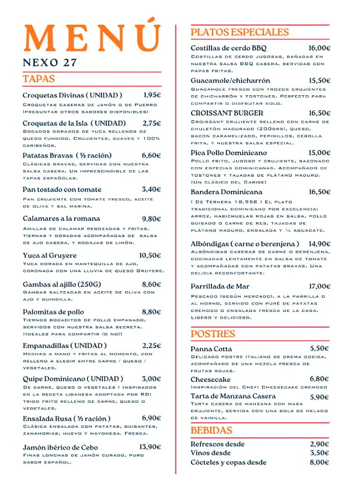 Menu_The Mollys_Kilcoole_immagine_3