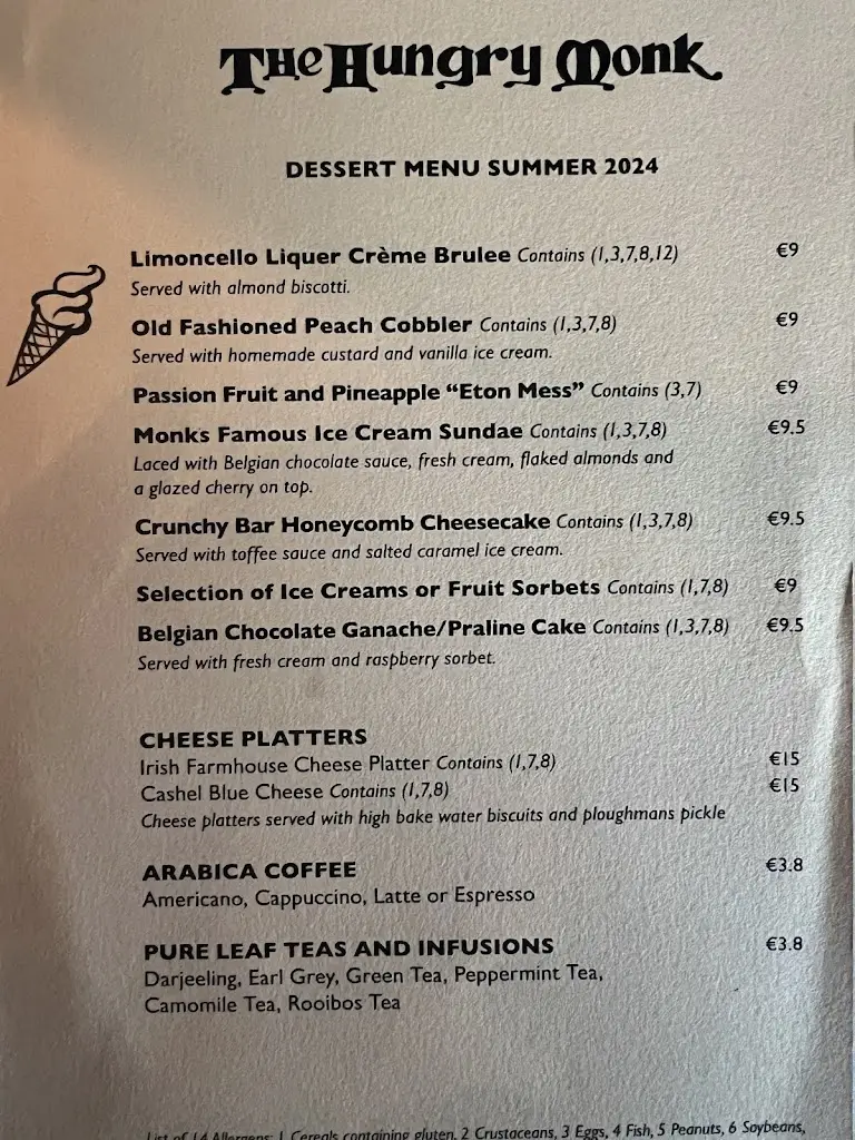 Menu_The Hungry Monk_Kilcoole_image_2