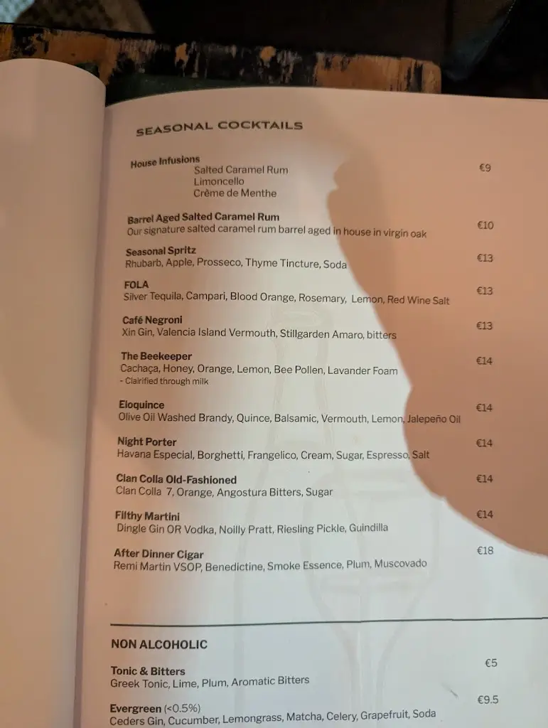 Menu_Rúibín Bar & Restaurant_County Galway_image_4