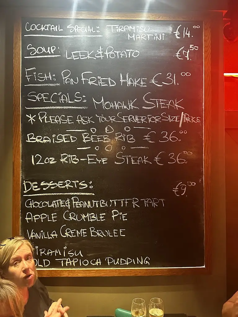 Menu_Butcher Restaurant_Kilkenny_image_1