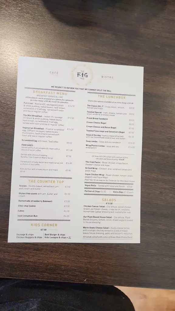 Menu_The Fig Tree Restaurant Kilkenny_Kilkenny_image_2