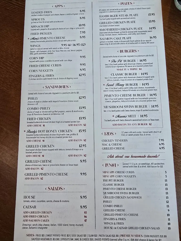 Menu_O’Sheas Corner_Kilpedder_immagine_2