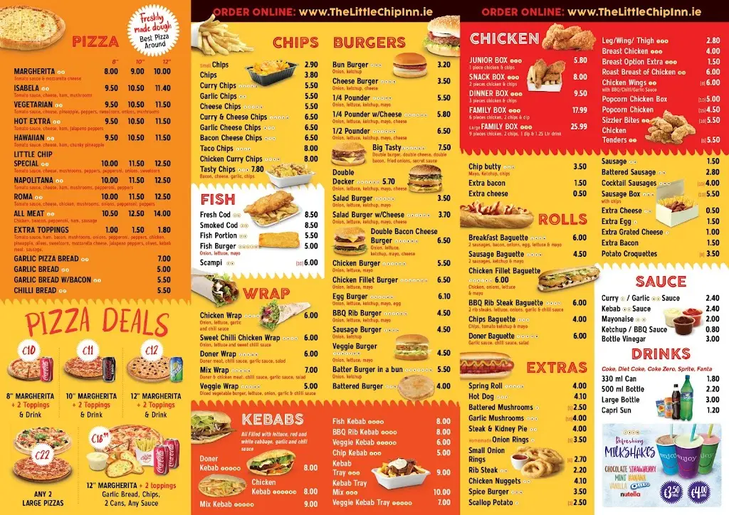 Menu_The Little Chip Inn Swords_Kinsealy-Drinan_image_1