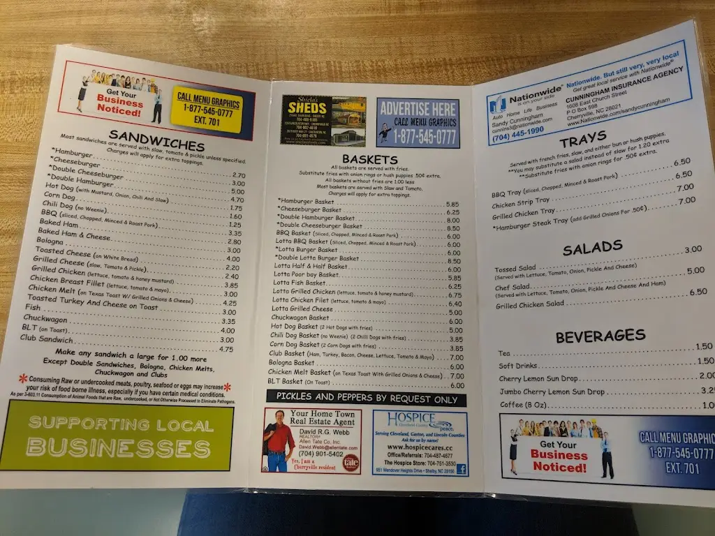 Menu_The Bloody Stream_Howth_imagen_4