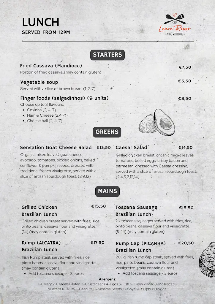 Menu_Chef Laura Rosso Restaurant_County Galway_image_2