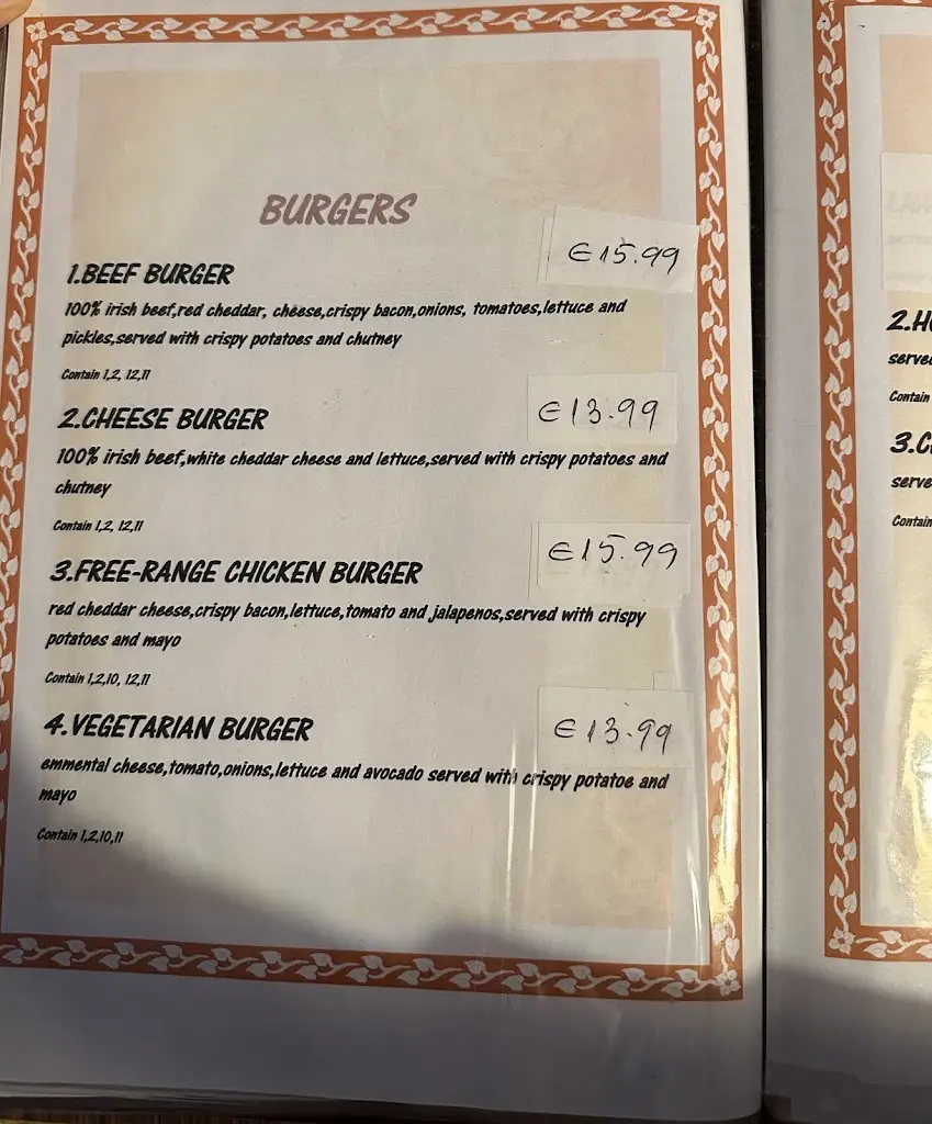 Menu_Gabriel's Kitchen_Laois_imagen_4