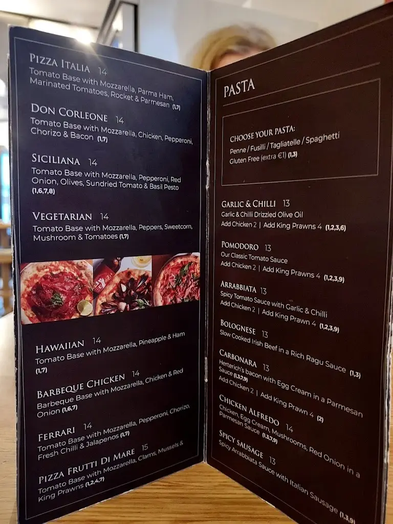 Menü_Vaffanc*lo Restaurant_County Galway_Bild_1