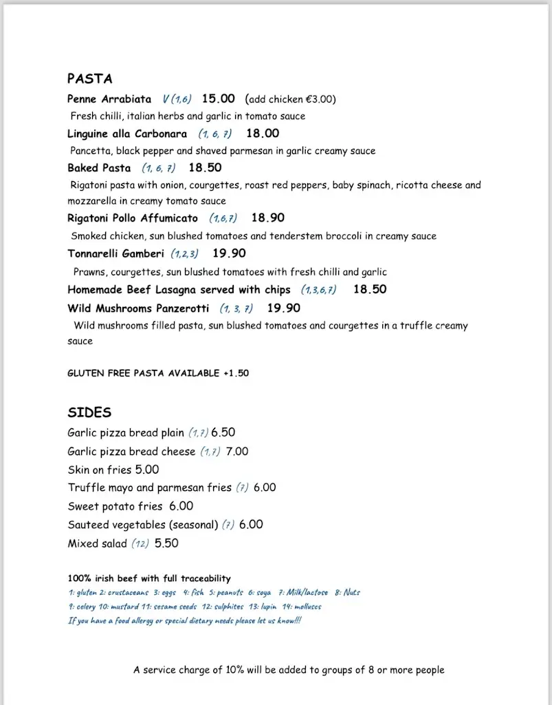 Menu_The Canvas Restaurant_Kilcock_image_2