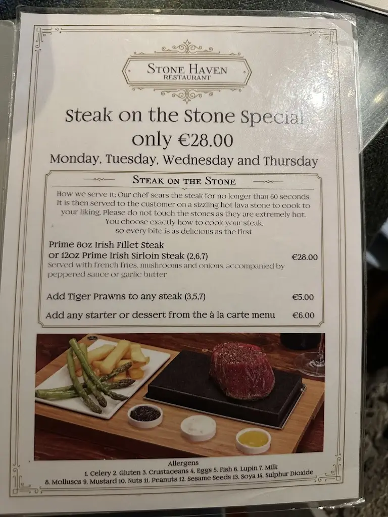 Menu_Stone Haven Restaurant_Kilcock_imagen_2