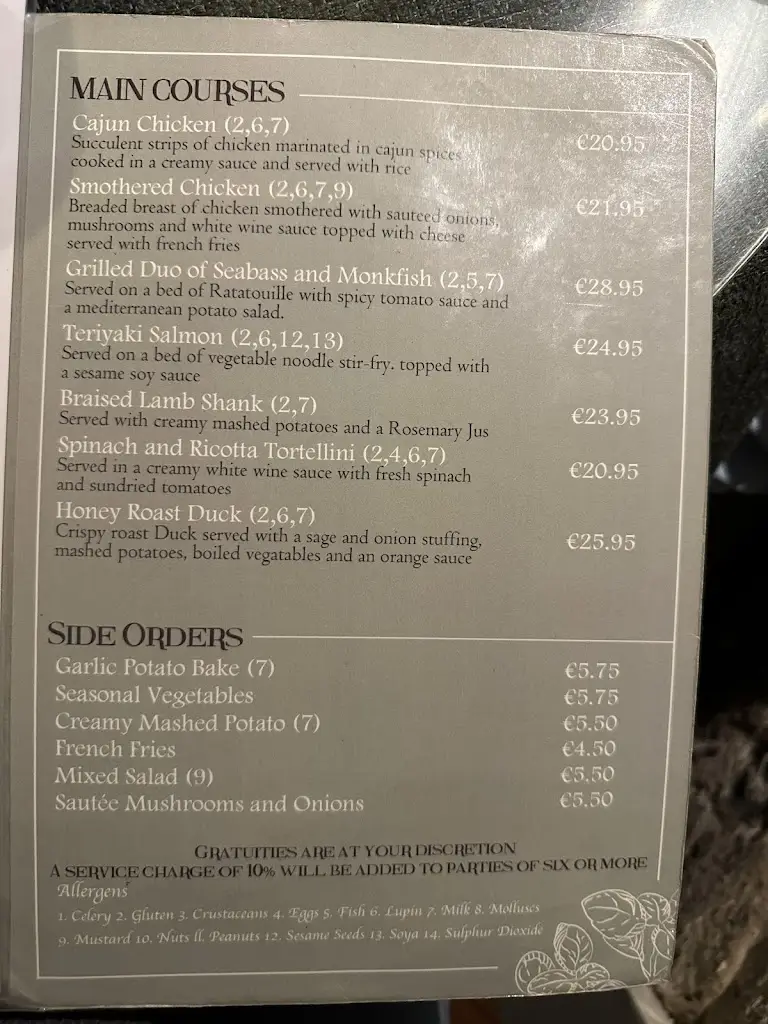 Menu_Stone Haven Restaurant_Kilcock_imagen_4