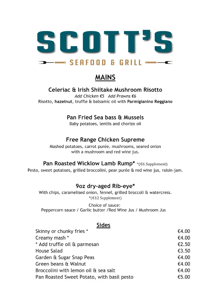 Menü_Scott's Seafood and Grill Restaurant_Mount Merrion_Bild_2