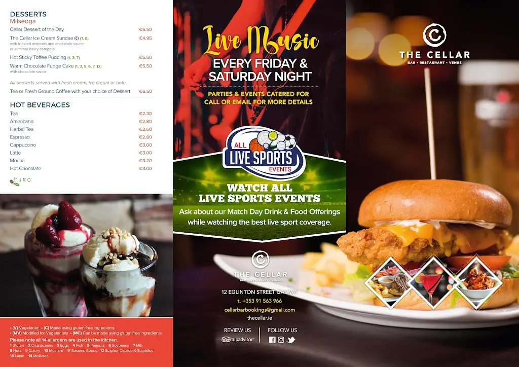 Menu_The Cellar_County Galway_image_4