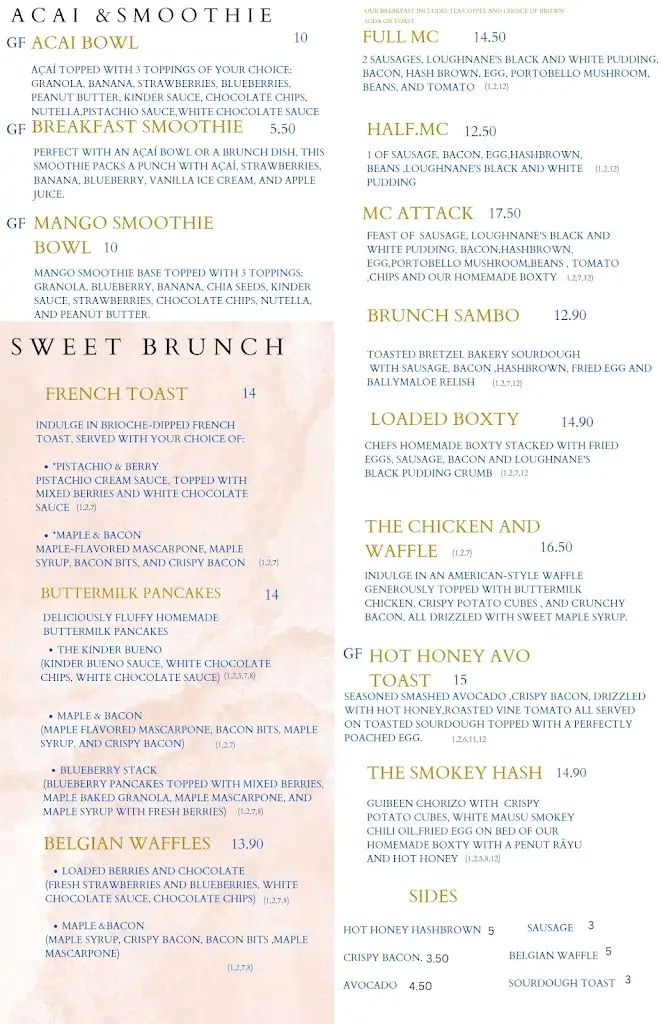 Menu_Mc'S Bistro and Grill_Belmullet_image_1