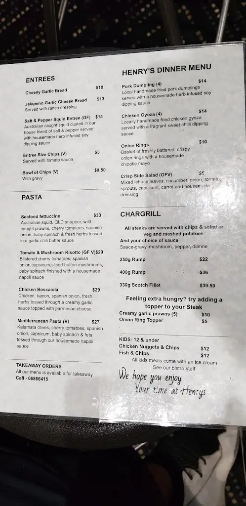 Menu_The Lighthouse Diner_Claremorris_image_1