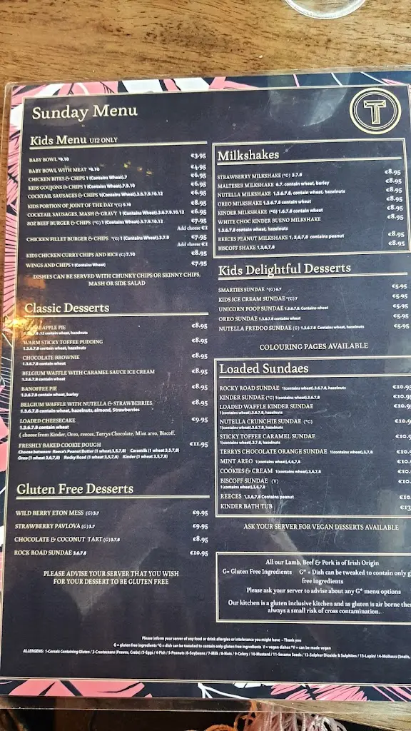 Menu_Town Leixlip_Leixlip_image_2