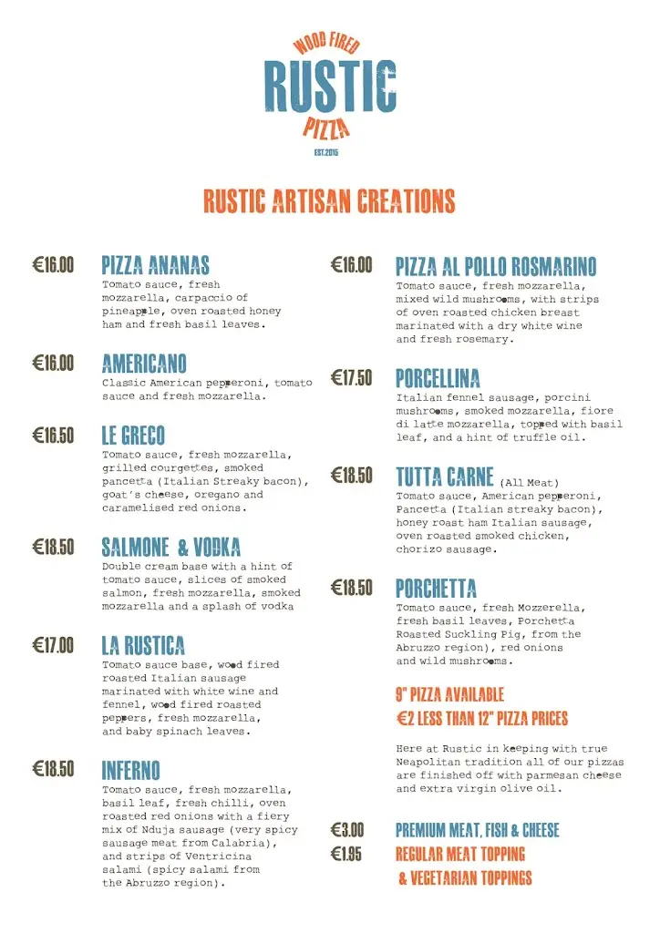 Menu_Rustic Wood Fired Pizza_Leixlip_image_4