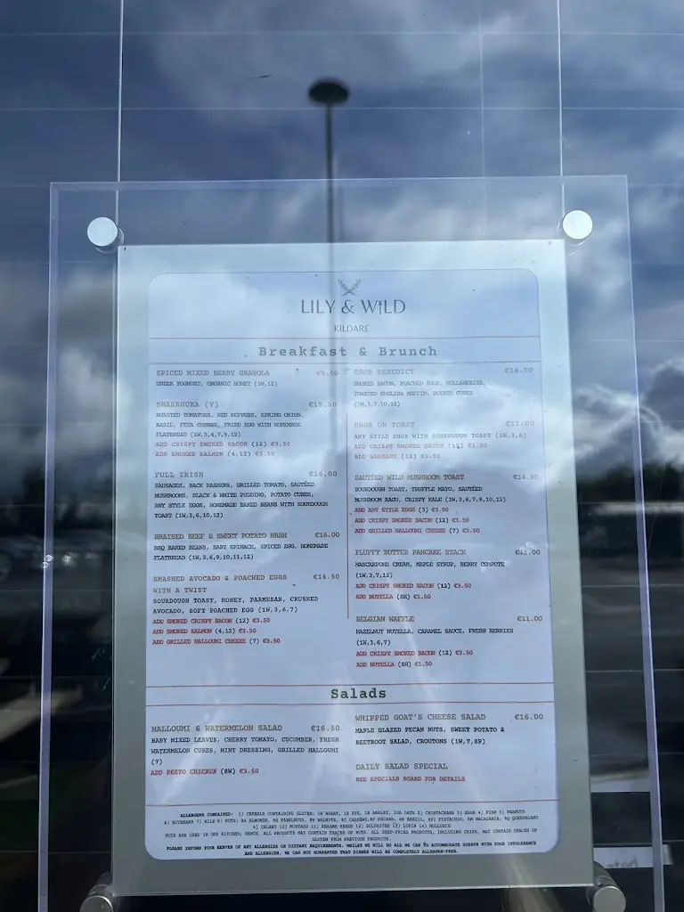Menu_Lily and Wild_Monasterevin_immagine_1