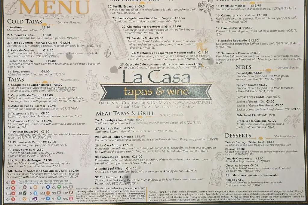 Slawek Gawronski_La Casa - Tapas & Wine, Claremorris_Claremorris_review