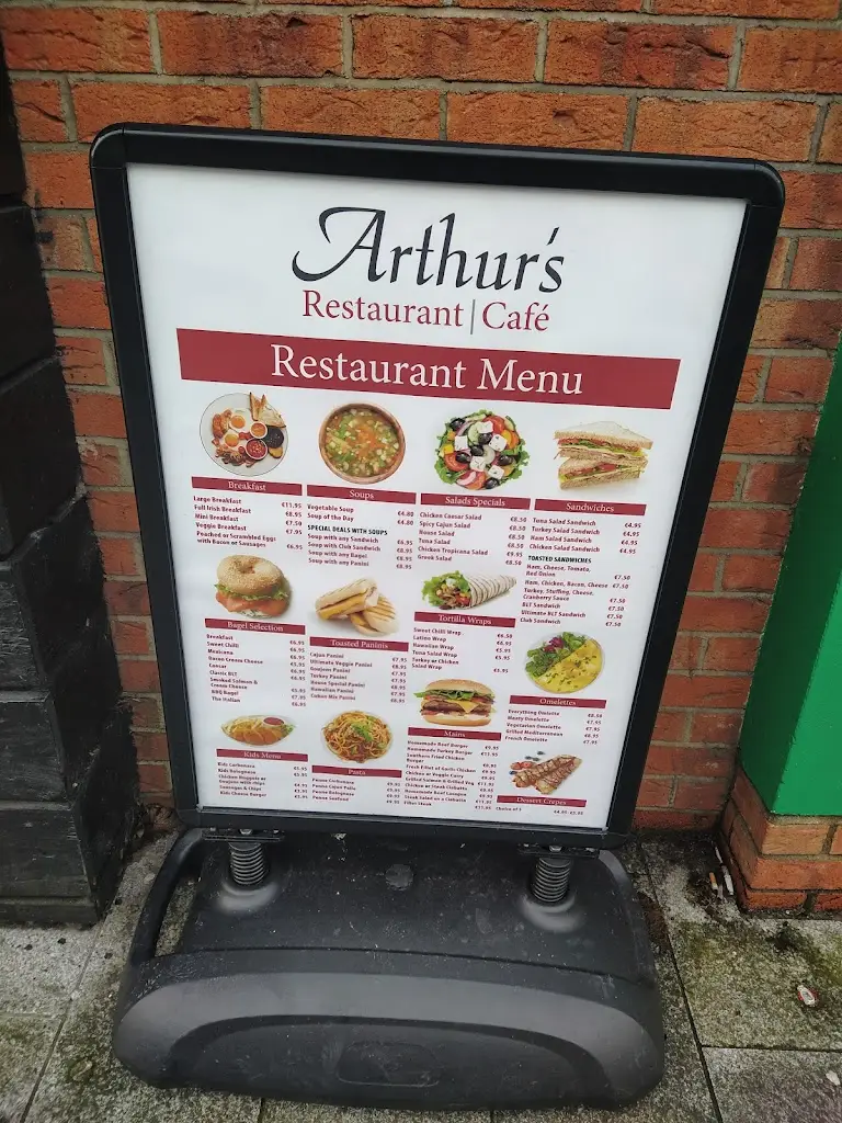 Menu_Arthur's Place_Navan_image_2