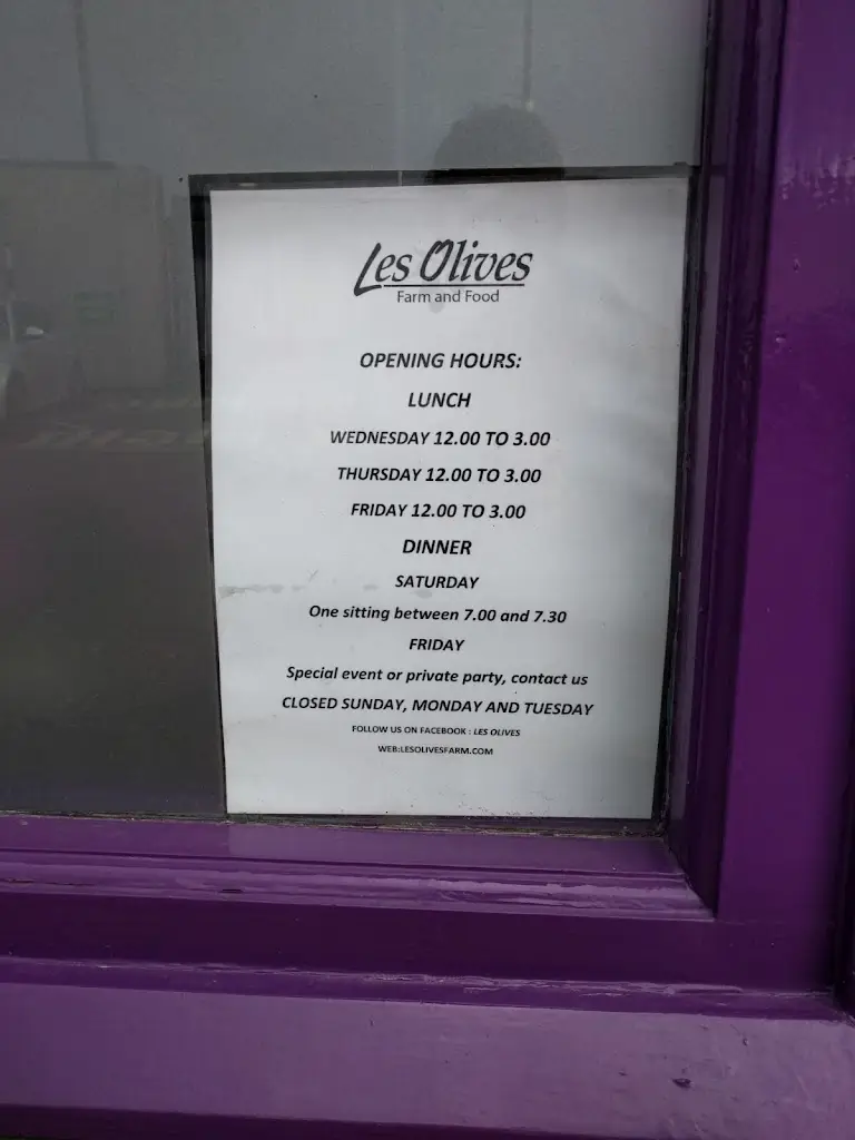 Menu_Les Olives restaurant and Farm_Naas_image_2